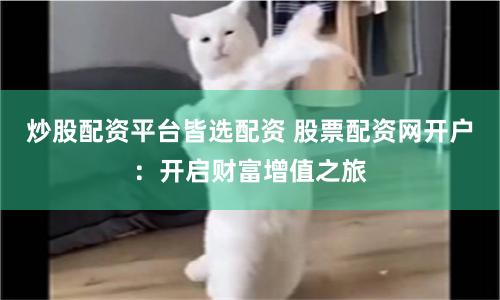 炒股配资平台皆选配资 股票配资网开户：开启财富增值之旅