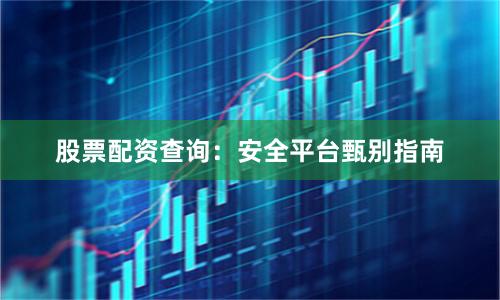 股票配资查询：安全平台甄别指南